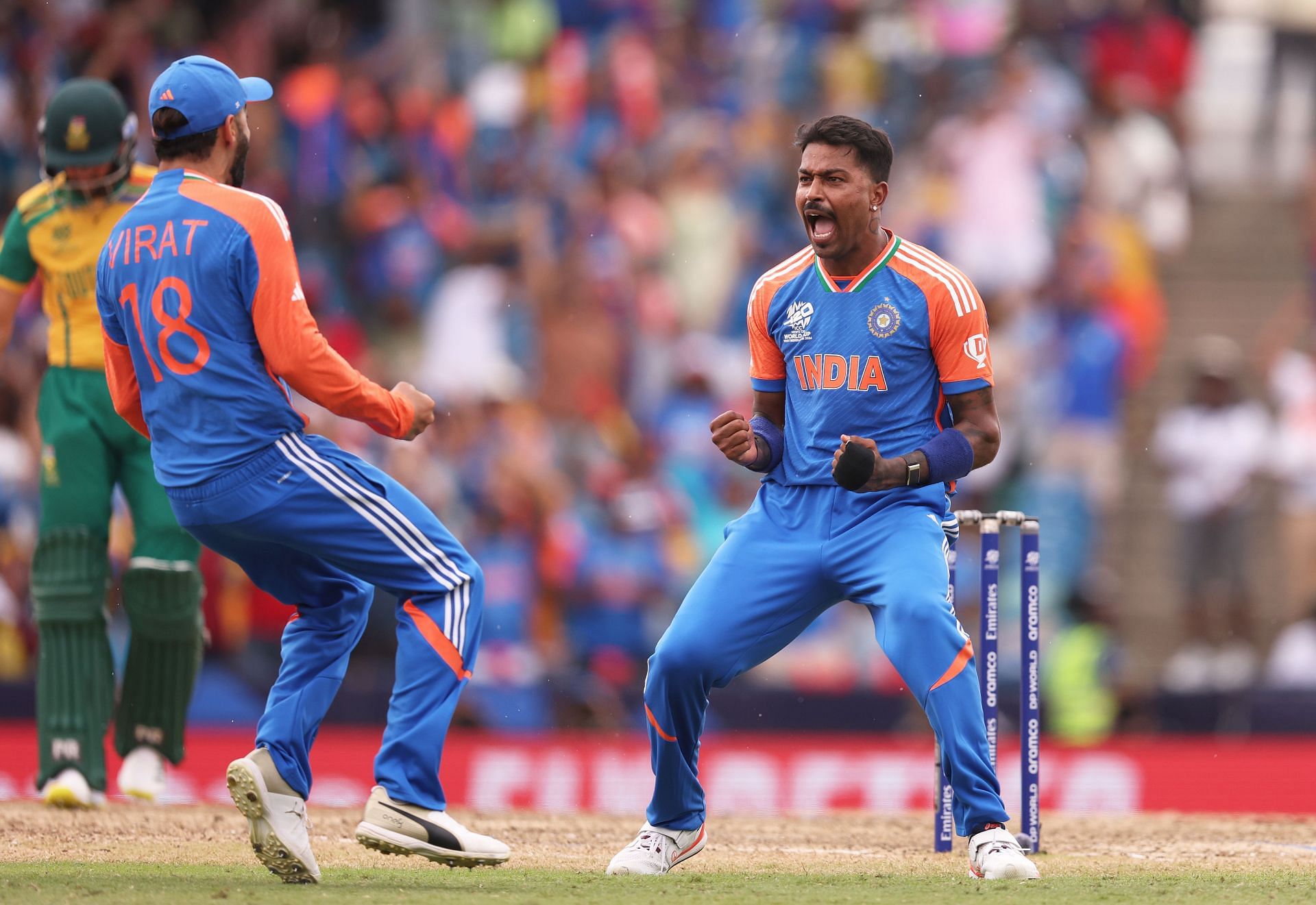 South Africa v India: Final - ICC Men's T20 Cricket World Cup West Indies & USA 2024 - Source: Getty